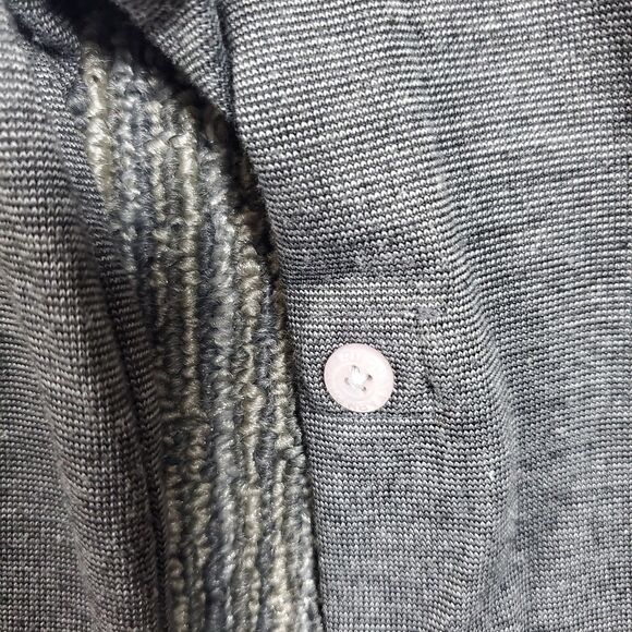 Vintage Phat Farm Men's Shirt Gray w/Pockets Loungewear Long Sleeve Size XXL Y2K - Picture 6 of 10